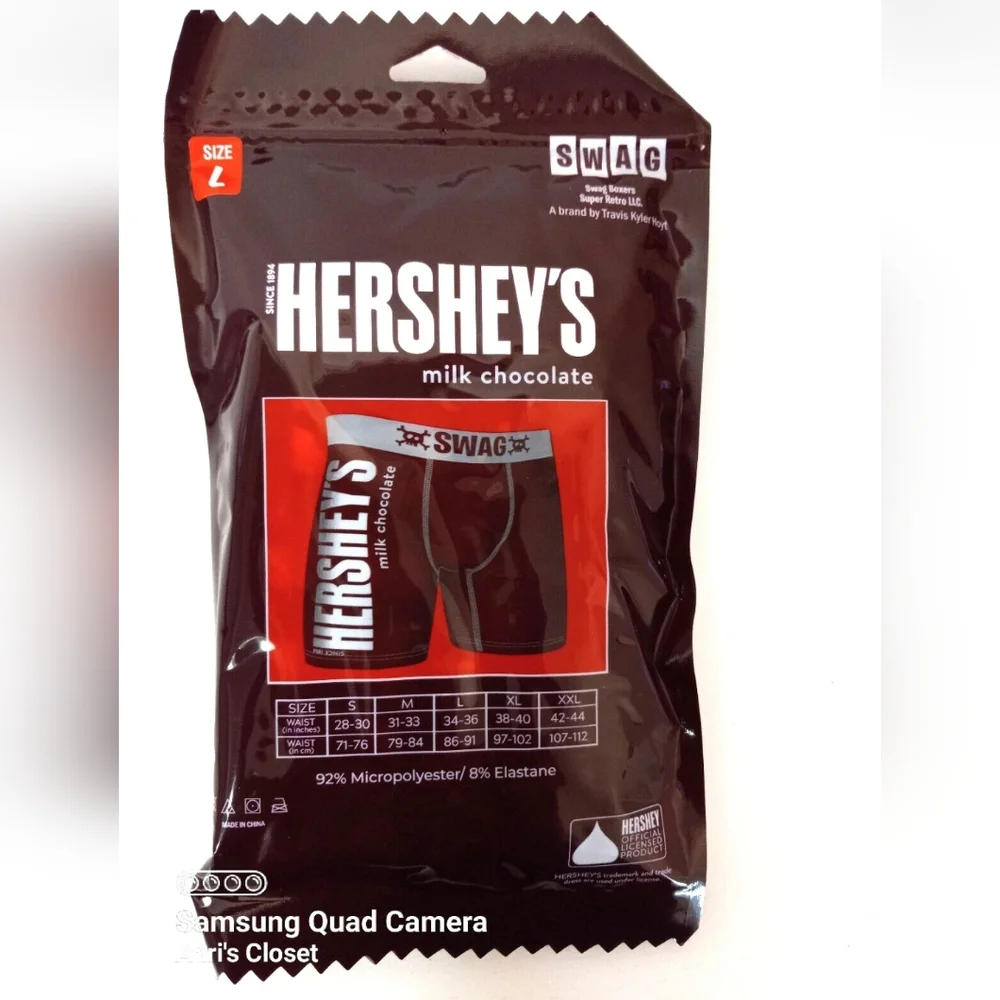 SWAG Hersheys Chocolate Men’s Boxer Briefs